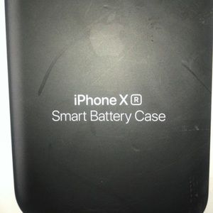 iPhone XR smart battery case and screen protector